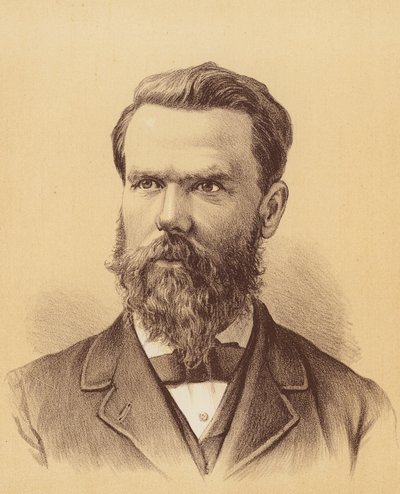 A M Betts (färglitografi) av Australian School