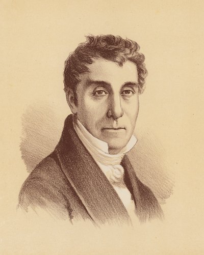 Kapten Richard Brooks (färglitografi) av Australian School