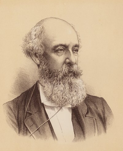 Charles Badham (färglitografi) av Australian School