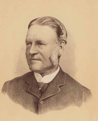 George Allen Mansfield (färglitografi) av Australian School