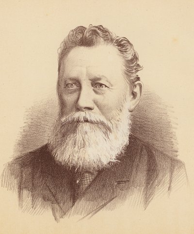 Russell Barton (färglitografi) av Australian School