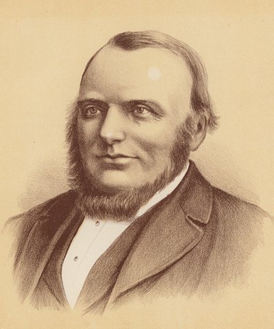 The Honourable Charles Moore (färglitografi) av Australian School