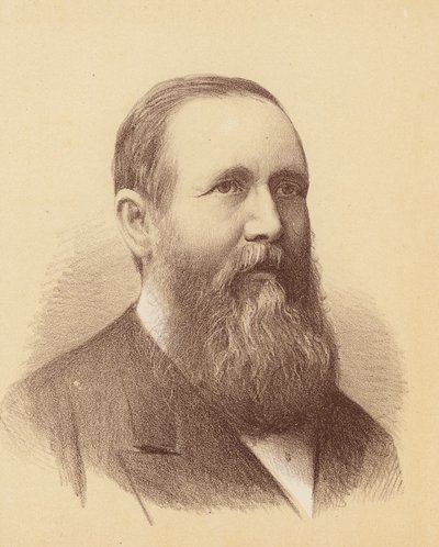 The Honourable Edmund Webb (färglitografi) av Australian School