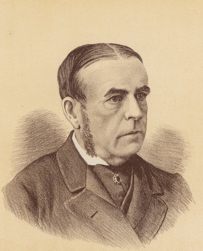The Honourable Henry Moore, Esquire (färglitografi) av Australian School