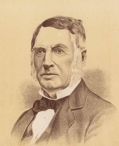 The Honourable James Chisholm, Esquire (färglitografi) av Australian School