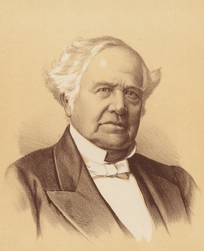 The Honourable Robert Towns (färglitografi) av Australian School