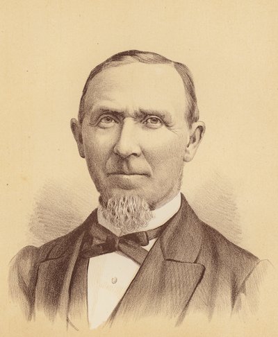 The Honourable William Walker (färglitografi) av Australian School