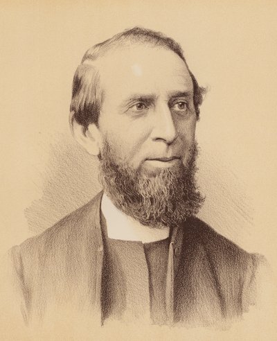 The Reverend Robert Steel (färglitografi) av Australian School