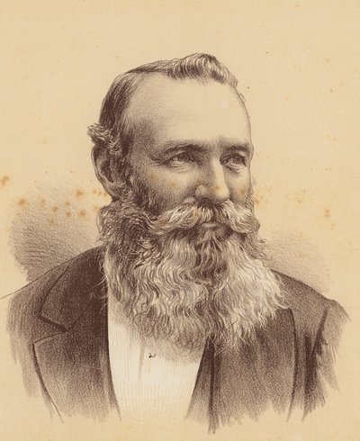 William Alston Hutchinson, Esquire (färglitografi) av Australian School
