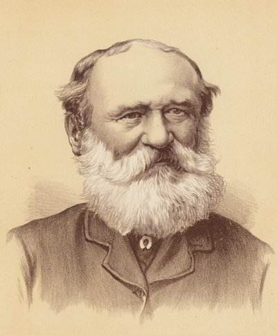 William M Christian, Esquire (färglitografi) av Australian School