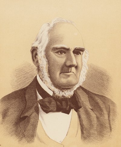 William Pitt Faithfull, Esquire (färglitografi) av Australian School