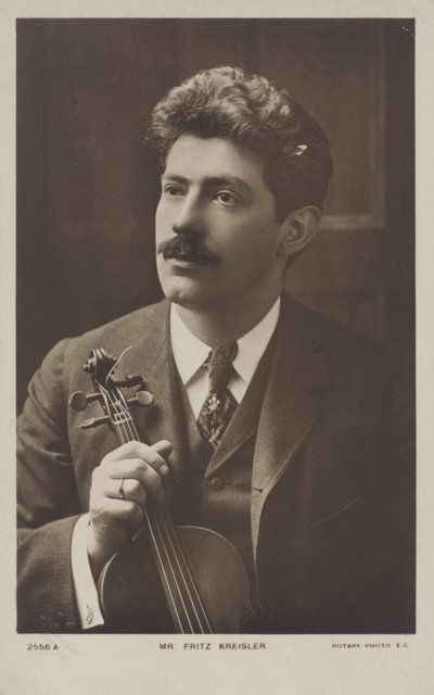 Fritz Kreisler, österrikisk violinist och kompositör av Austrian Photographer