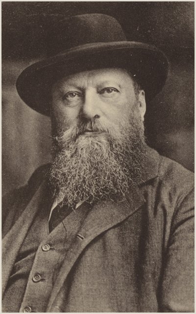 Porträtt av Hans Richter av Austrian Photographer