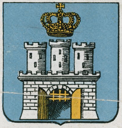 Vapensköld av Grodek (Horodok), Ukraina av Austrian School
