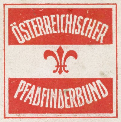 Emblem för den österrikiska Pathfinder Association (österrikiska scouter) av Austrian School