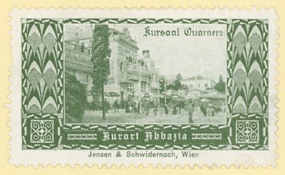 Kursaal Quarnero, semesterorten Abbazia (Opatija) av Austrian School