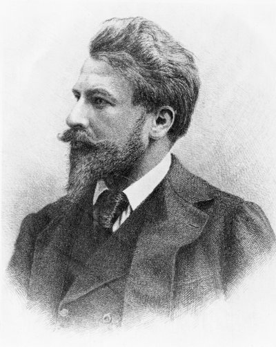 Porträtt av Arthur Schnitzler (1862-1931) av Austrian School