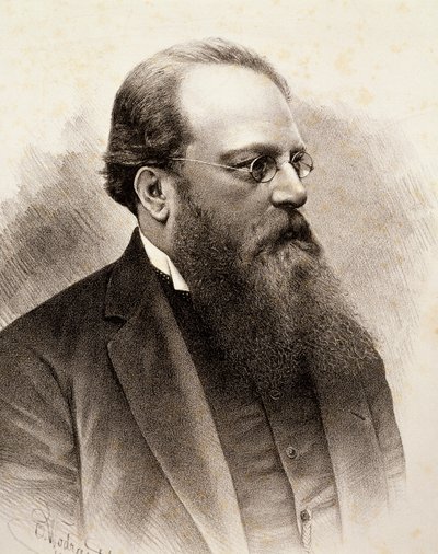 Porträtt av Hans Richter av Austrian School
