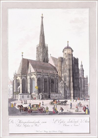 Stefansdomen i Wien av Austrian School