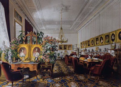 Ärkehertiginnan Sophias hall i Hofburg i Wien, ca 1854, Österrike av Austrian School