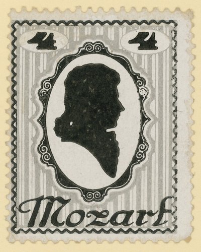 Wolfgang Amadeus Mozart, österrikisk kompositör av Austrian School