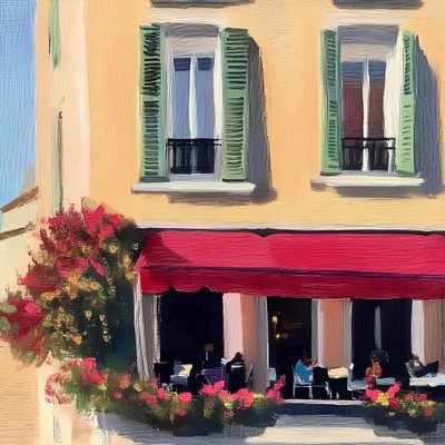European Cafe Blossoms av Avanesova Elena