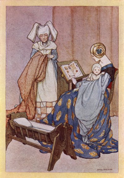 John Keats: Epistel till George Keats (lito i färg) av Averil Mary Burleigh
