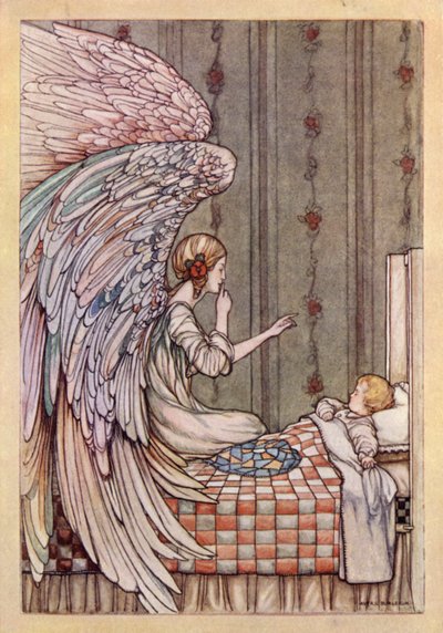 John Keats: Sleep And Poetry (färg litho) av Averil Mary Burleigh