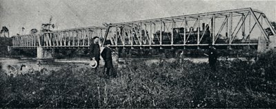E. F. Mogyana-bron över Pardofloden, 1895 av Axel Frick