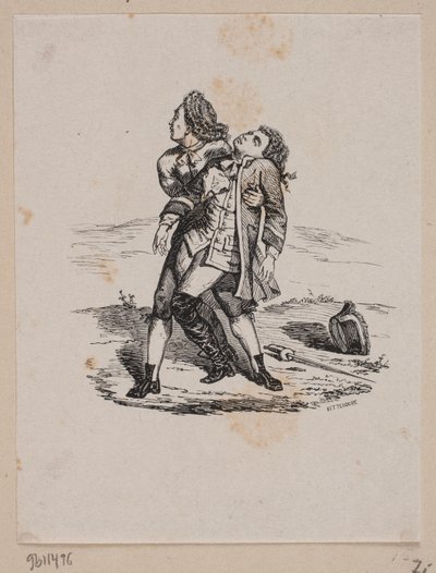 och duell av Axel Theodor Kittendorff