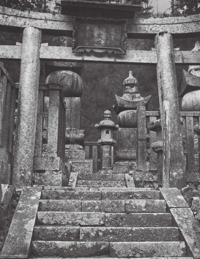 Japan: Koyasan (svartvitt foto) av Axel von Graefe
