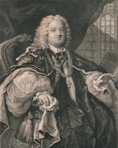 Benjamin Hoadly, 1676-1761, engelsk präst, 1800-talet av B Holl