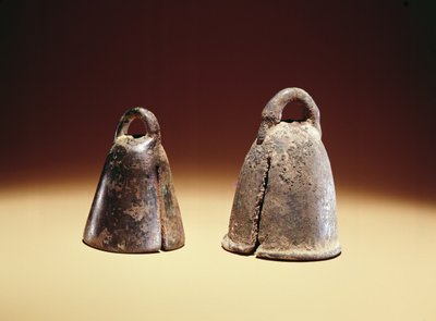 Hästklockor, från Babylon, Irak, c.700 f.Kr. (brons) av Babylonian