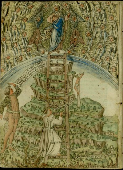 Baldini, Baccio - Dygdens stege 1477 av Baccio Baldini