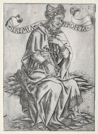 Profeterna: Jeremia, ca. 1470-75. av Baccio Baldini