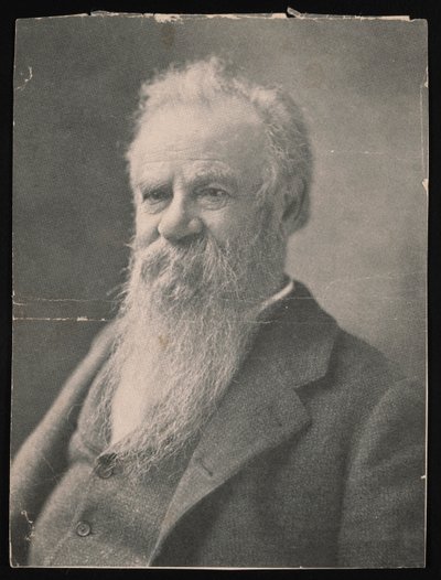 Porträtt av John Wesley Powell 1834-1902, 1901. av Bachrach Studio