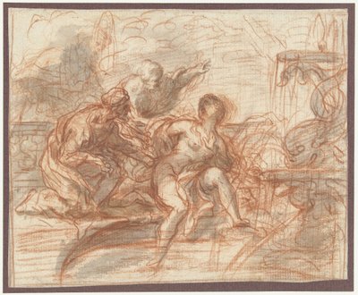 Susanna och de äldre av Baldassare Franceschini (attributed to)