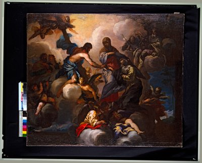 Modell (målning) av Baldassare Franceschini