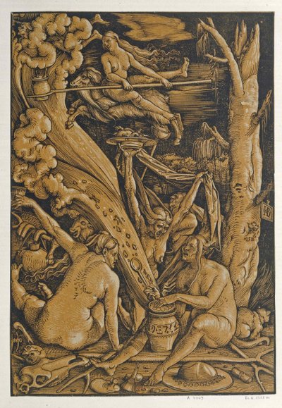 Häxor, 1510. av Baldung