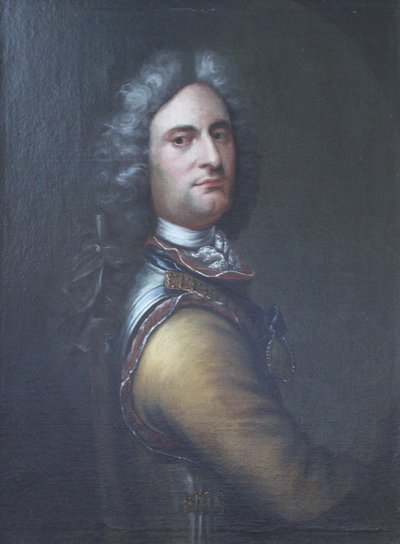 Porträtt av Peder Tordenskjold av Balthasar Denner