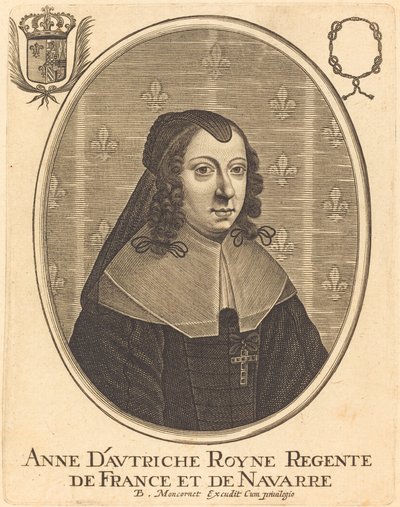 Anne av Österrike av Balthasar Moncornet