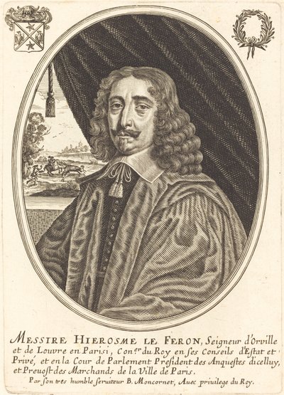 John Le Feron av Balthasar Moncornet