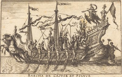 Bercha de Castor är Poluce av Balthasar Moncornet after Remigio Cantagallina