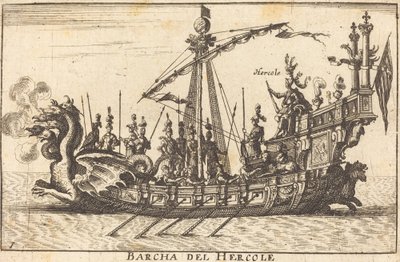Alla del Hercole av Balthasar Moncornet after Remigio Cantagallina