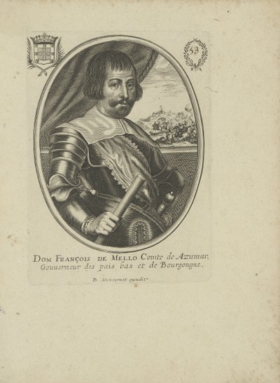 Francisco Manuel de Mello 1608-1666, a 1640-1650. av Balthazar Moncornet