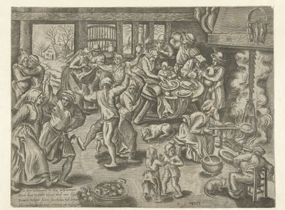 fettisdagen av Balthazar van den Bos