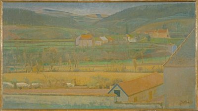 Yonnedalen av Balthus Klossowski de Rola