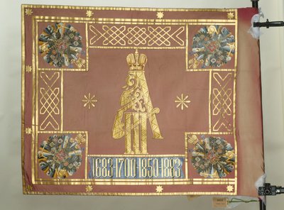 Banderoll för Leib-gardet Preobrazhensky-regementet, 1883 av Banners and Standards Flags
