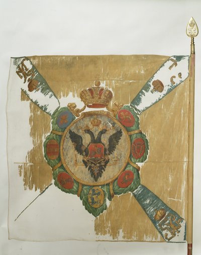 Flagga för Semenovsky livgardesregemente, 1762 av Banners and Standards Flags