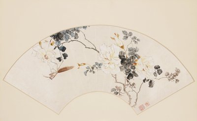 Rose och bönsyrsa, 1800-talet 1801-1900 av Baoru Liu